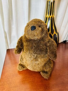 Douglas Cuddle Toys Beaver Plush 10-12” Realistic Woodland Animal Brown